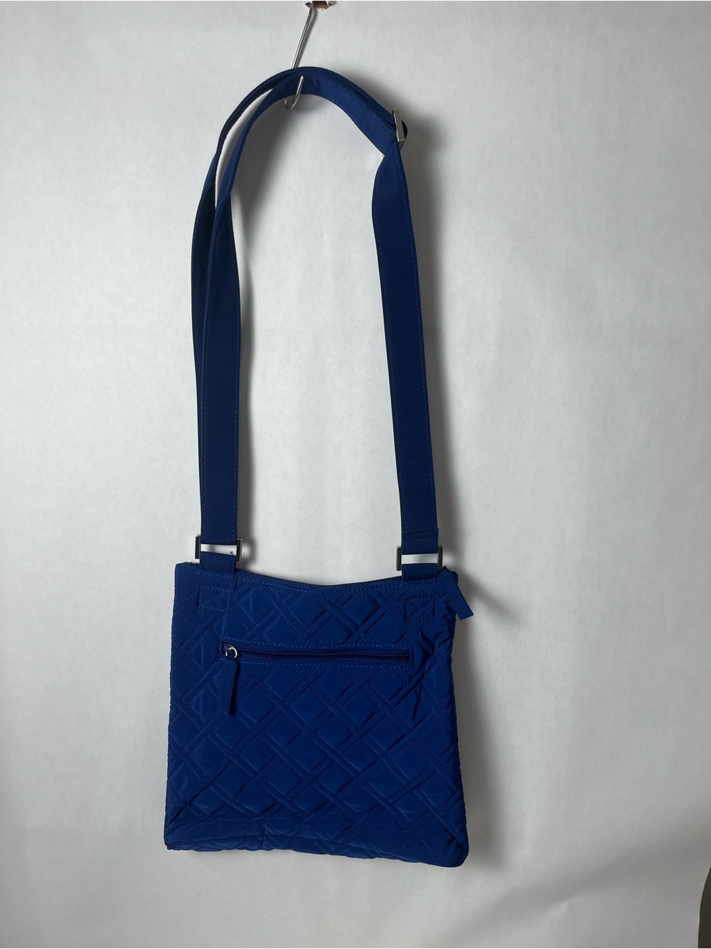 Vera Bradley Cobalt Blue Diamond Quilted Crossbody Bag